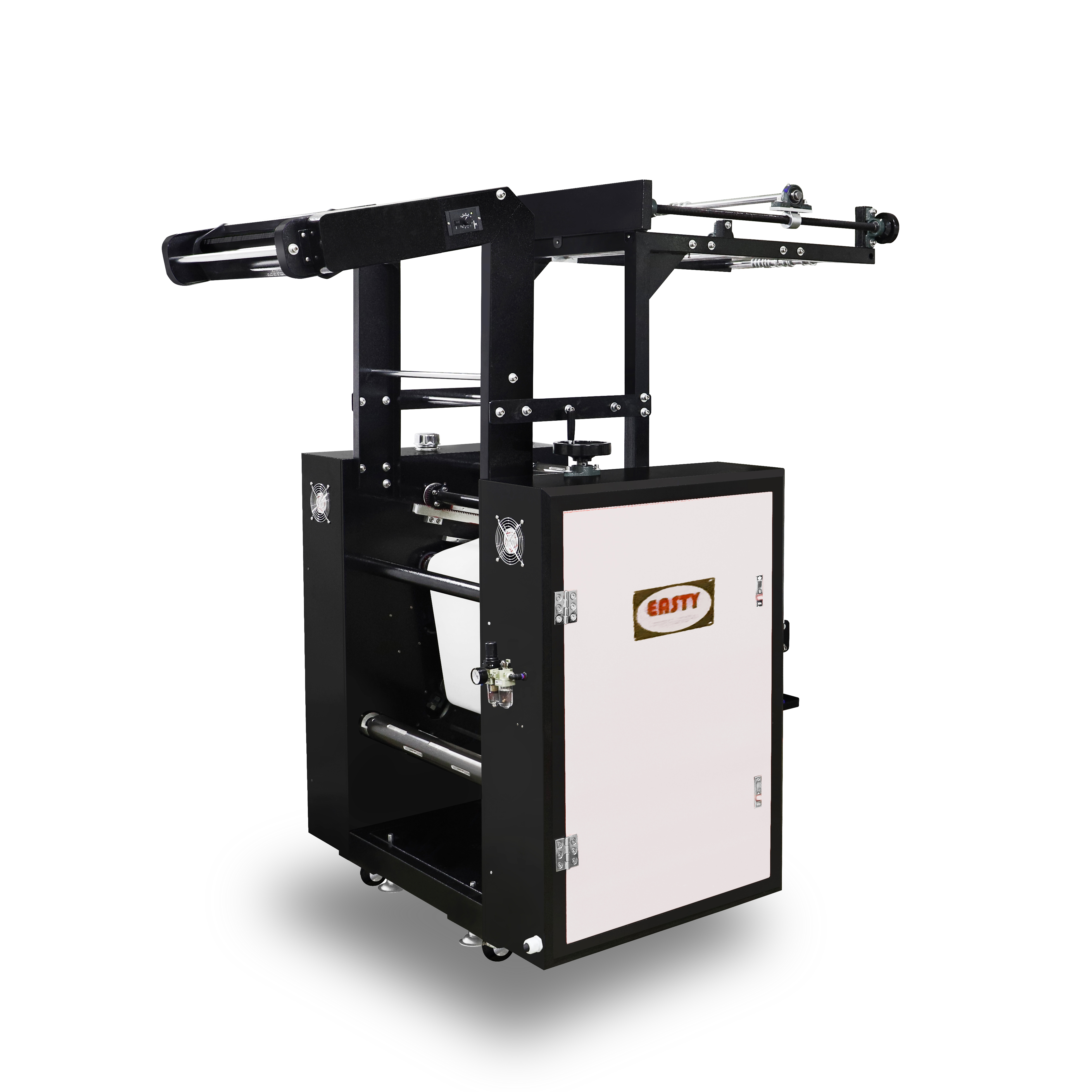 Lanyard Ribbon Belt Dye Sublimation Printing Heat Transfer Machine Narrow Web Rotary Heat Press