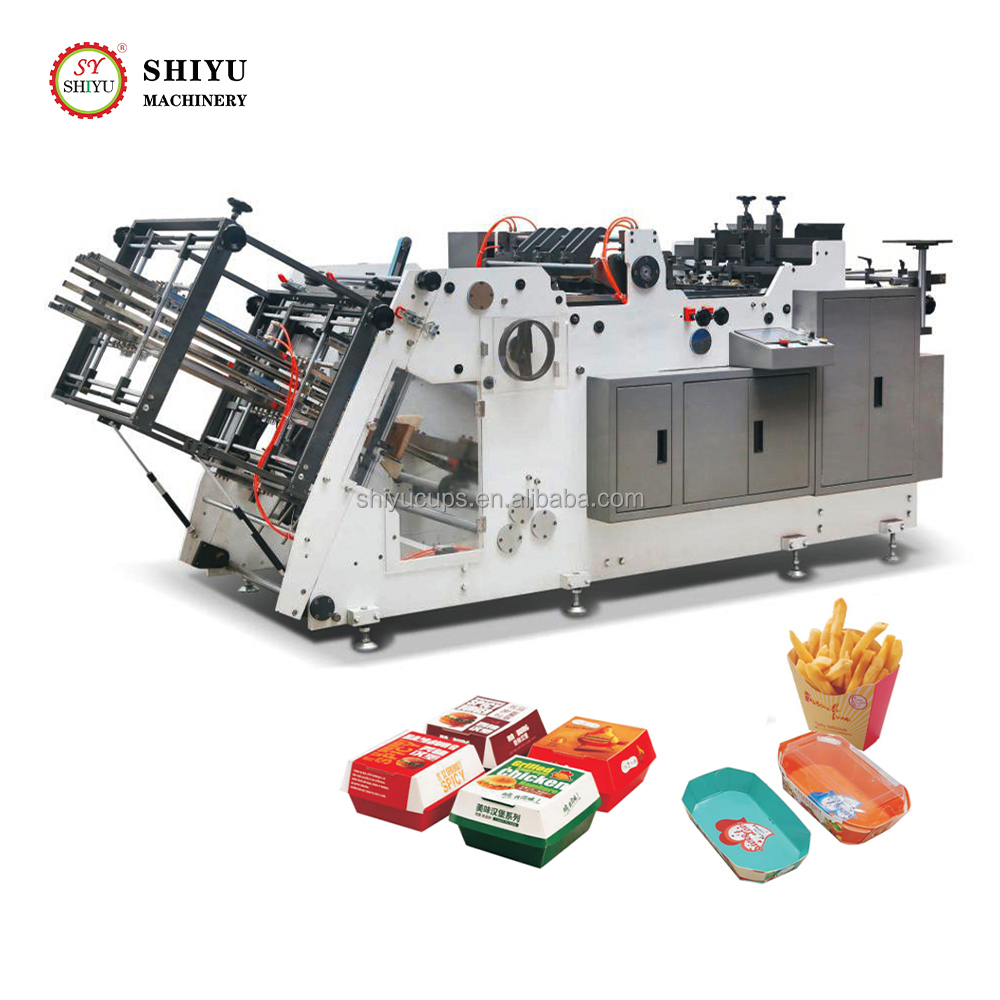 Paper box making machine