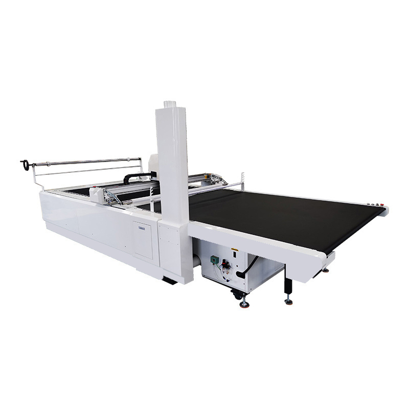 CCD Camera Flatbed Plotter Cutter Oscillating Blade Cutting Machine