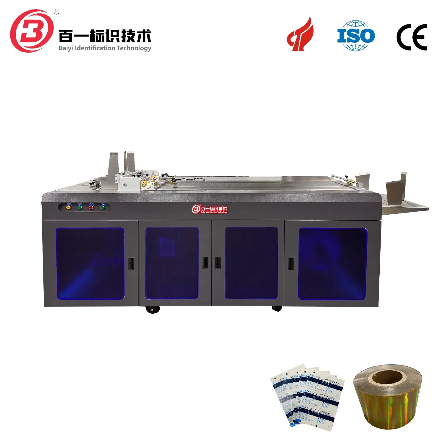 Feeder Rewinder 2 in 1 Machine for Pharmaceutical Label