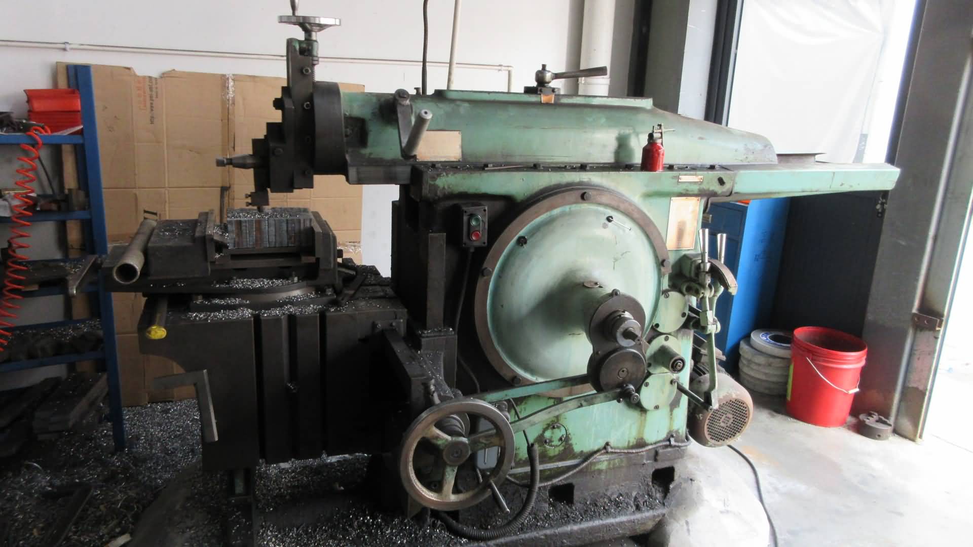 Surface grinding process for precision flatness of label machine parts