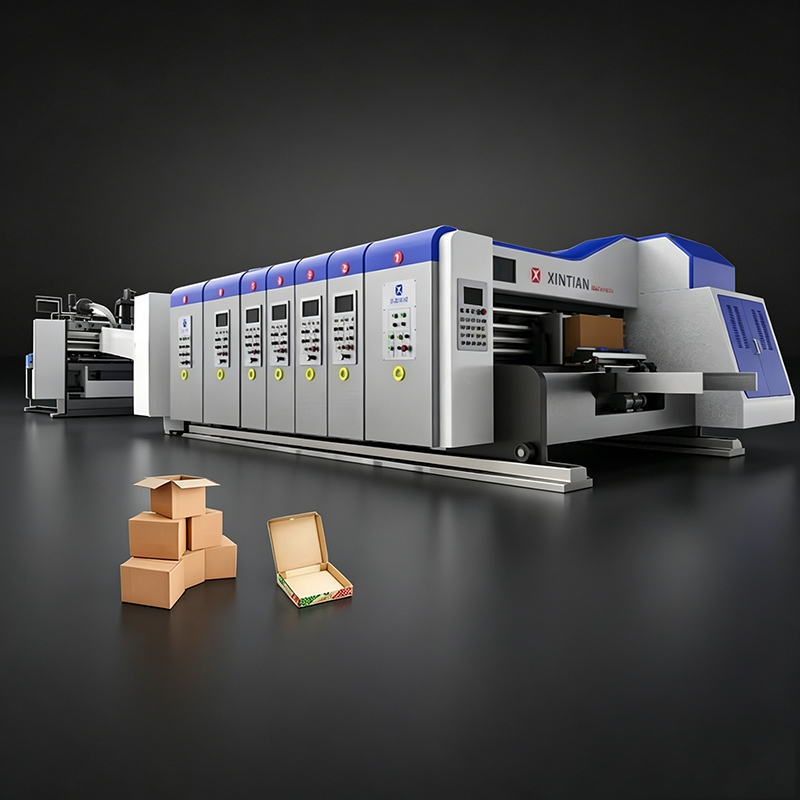 Smart XT-F Flexo Printer Slotter FFG Inline Machine Automatic Sheet Alignment for Straight Cut
