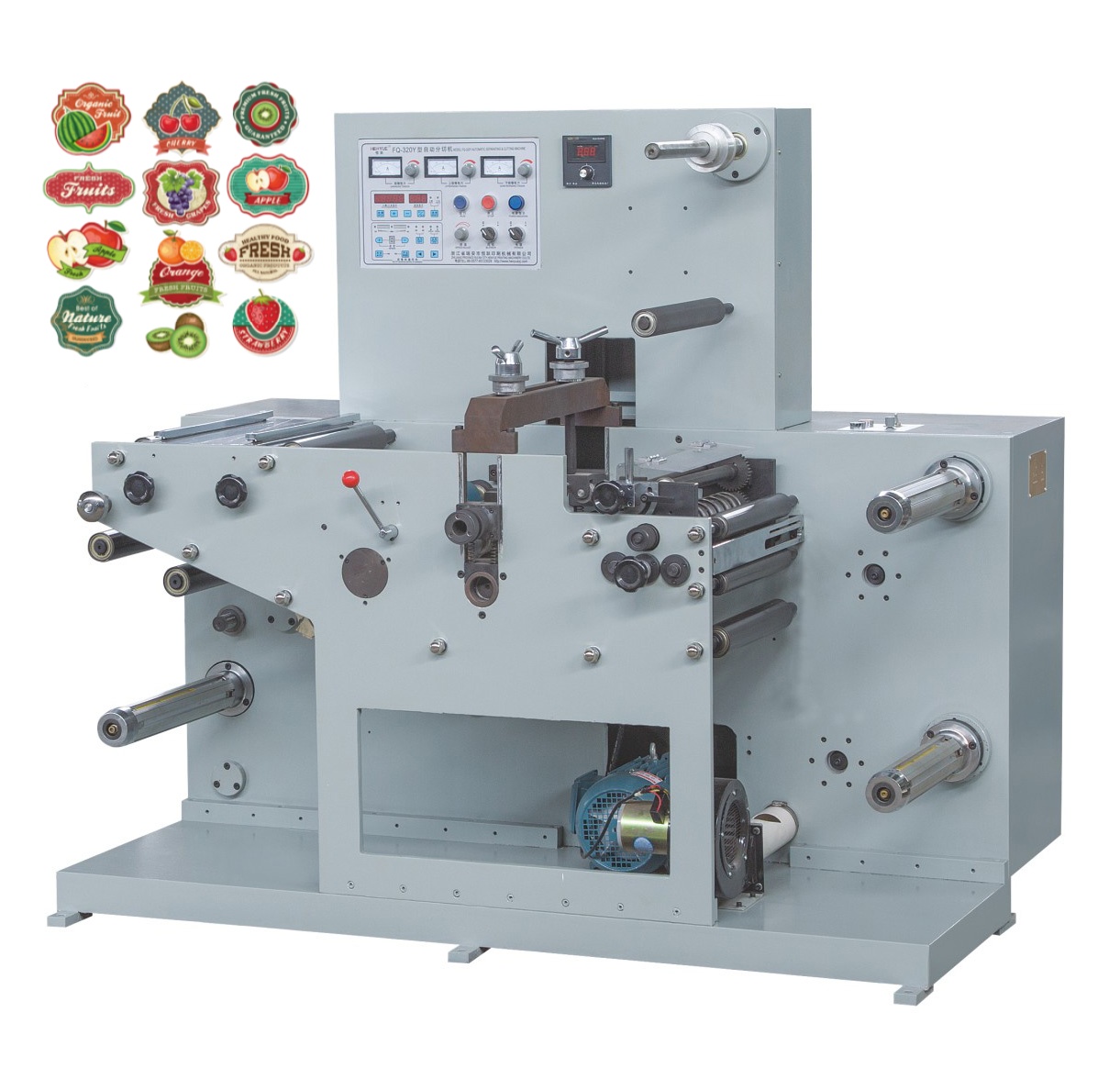 Nice Price Brand New Fully Automatic Label Plastic Film Slitting and Rewinding Machine