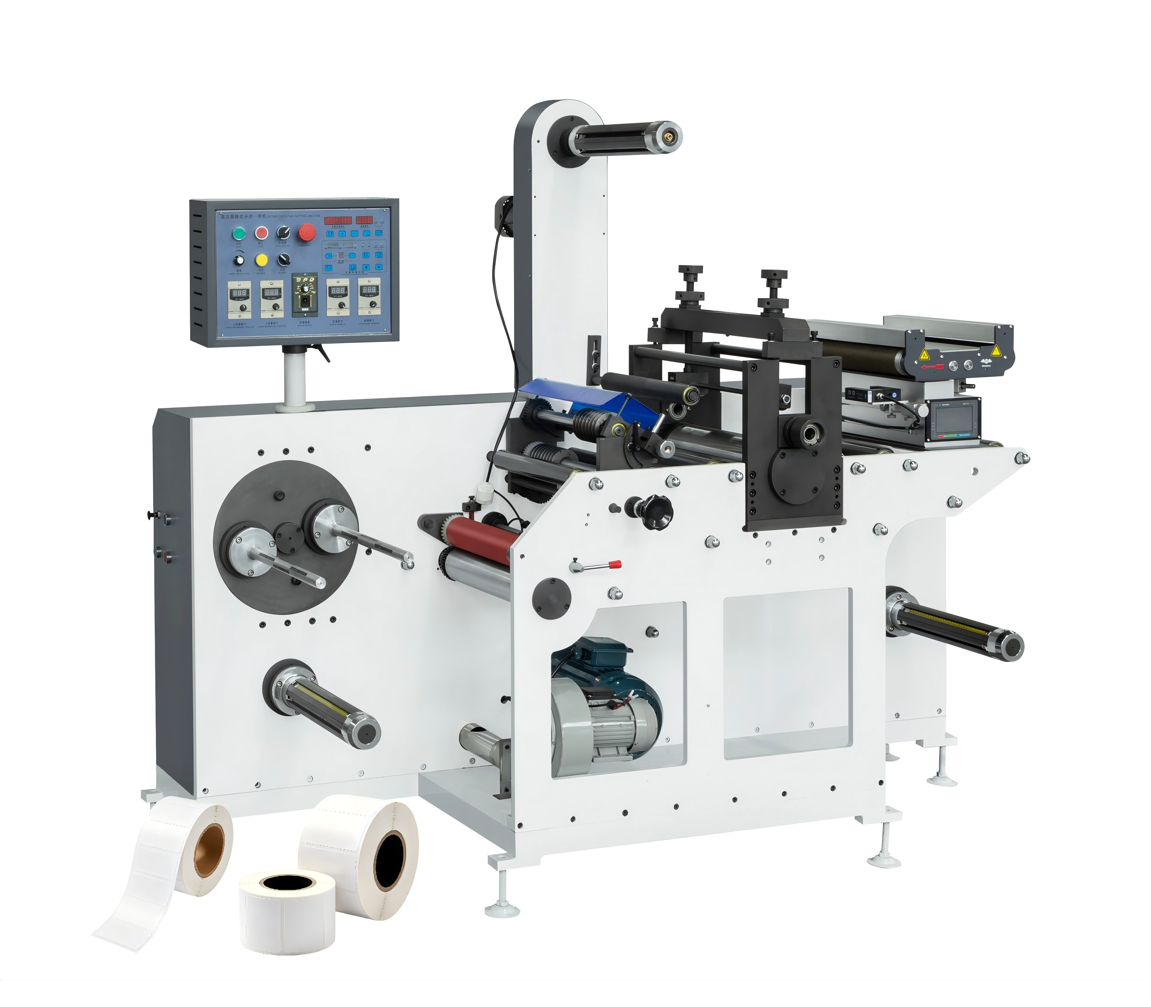 Automatic Blank Label Die Cutter High Speed &amp; Precision For Label Factory Label Die Cutting Machine