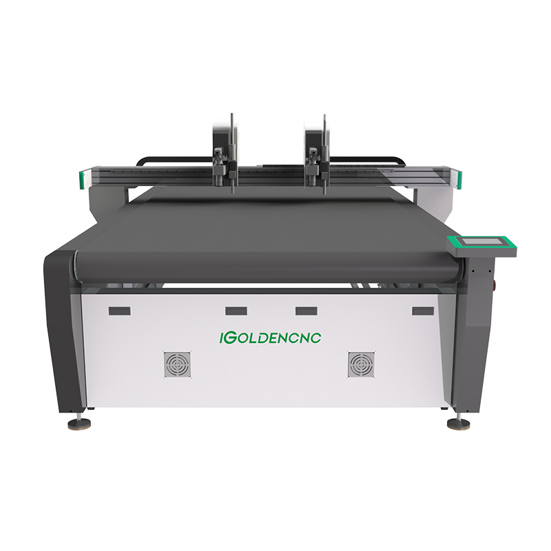 CCD Camera Flatbed Plotter Cutter Oscillating Blade Cutting Machine