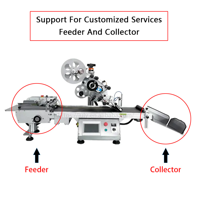 Desktop Labeling Machine Bag Pouch Card Flat Automatic High Speed Supplier Label Machine