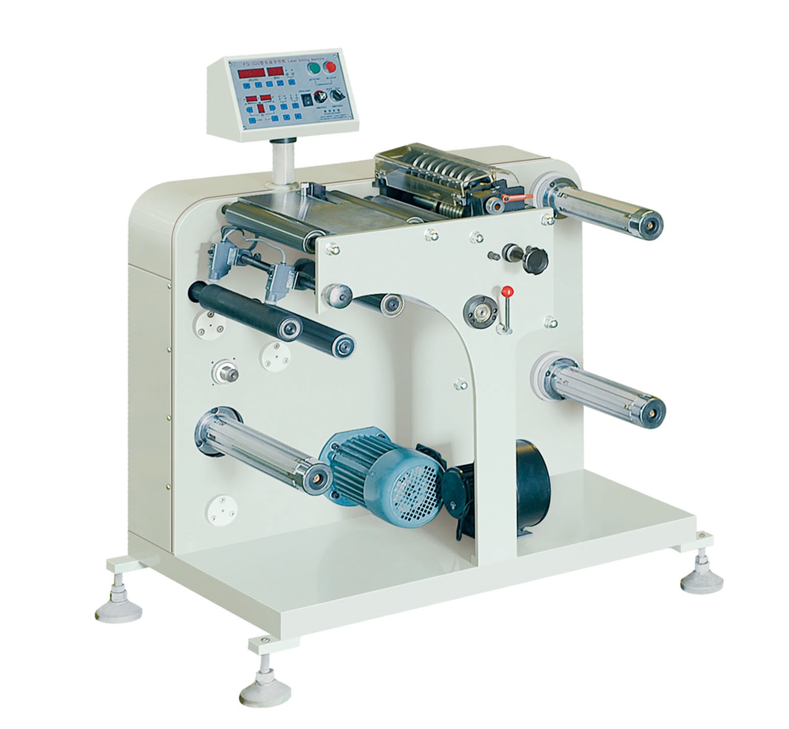 Easy to Operate Small Slitting Rewinding Machine for Labels and Film with High Precision Setting