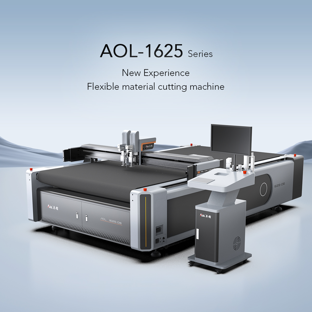 Digital oscillating knife carton cutting machine
