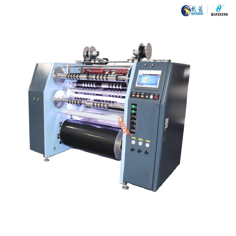 Multi-Functional Thermal Transfer Foil Barcode Ribbon Rewinder Machine UV Fluorescent Ribbon