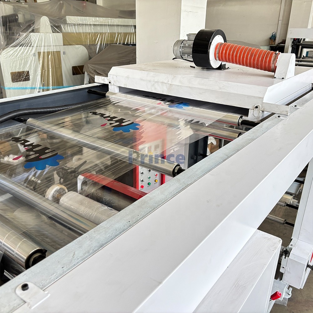High Speed Flexo Printing Machine Roll to Roll Customized 2 4 6 Color Letterpress PE PVC BOPP Film Flexographic Printing Machine