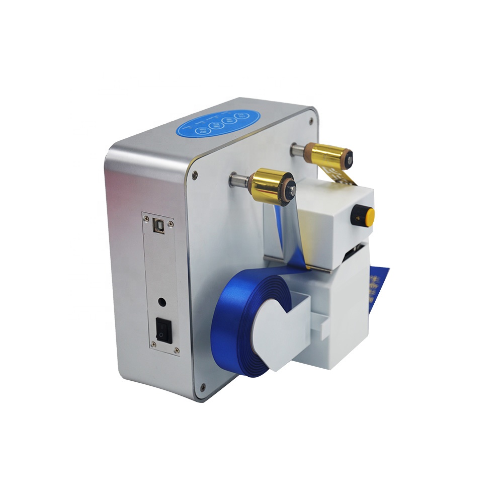 Hot Sales Desktop Automatic Label Printing Machine Digital Ribbon Satin Printer With Good Price