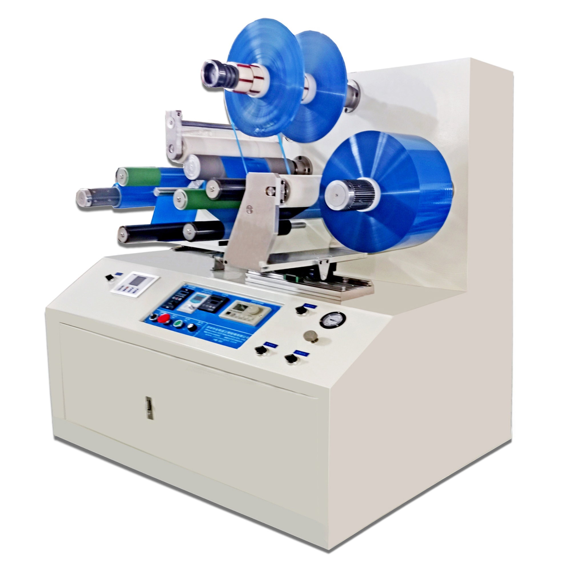 400mm BOPP Gum Tape/ Masking Tape/ Sticky Label Roll Small Slitting Rewinding Machine