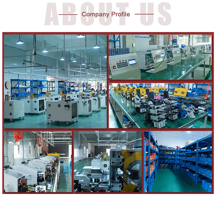 Cable Wire Cut Strip and Print Machine View 2