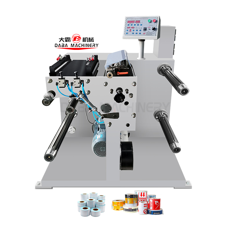 Aluminum Foil Label Paper Roll to Roll Cutting Slitter Rewinder Machine