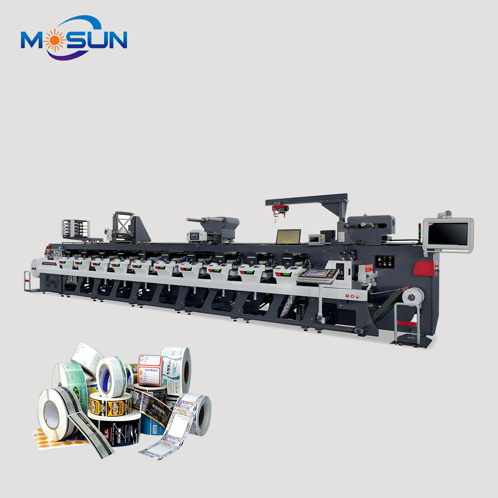 Unit Inline Type Flexo Printing Machine for Label Printing BOPP OPP PET PVC Films Flexo Printers