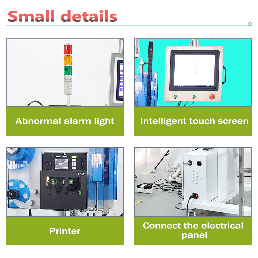Real-time Printing Line Labeling Machine Automatic Self-adhesive Label Plane Side Online Automatic Printing Labeling Machine