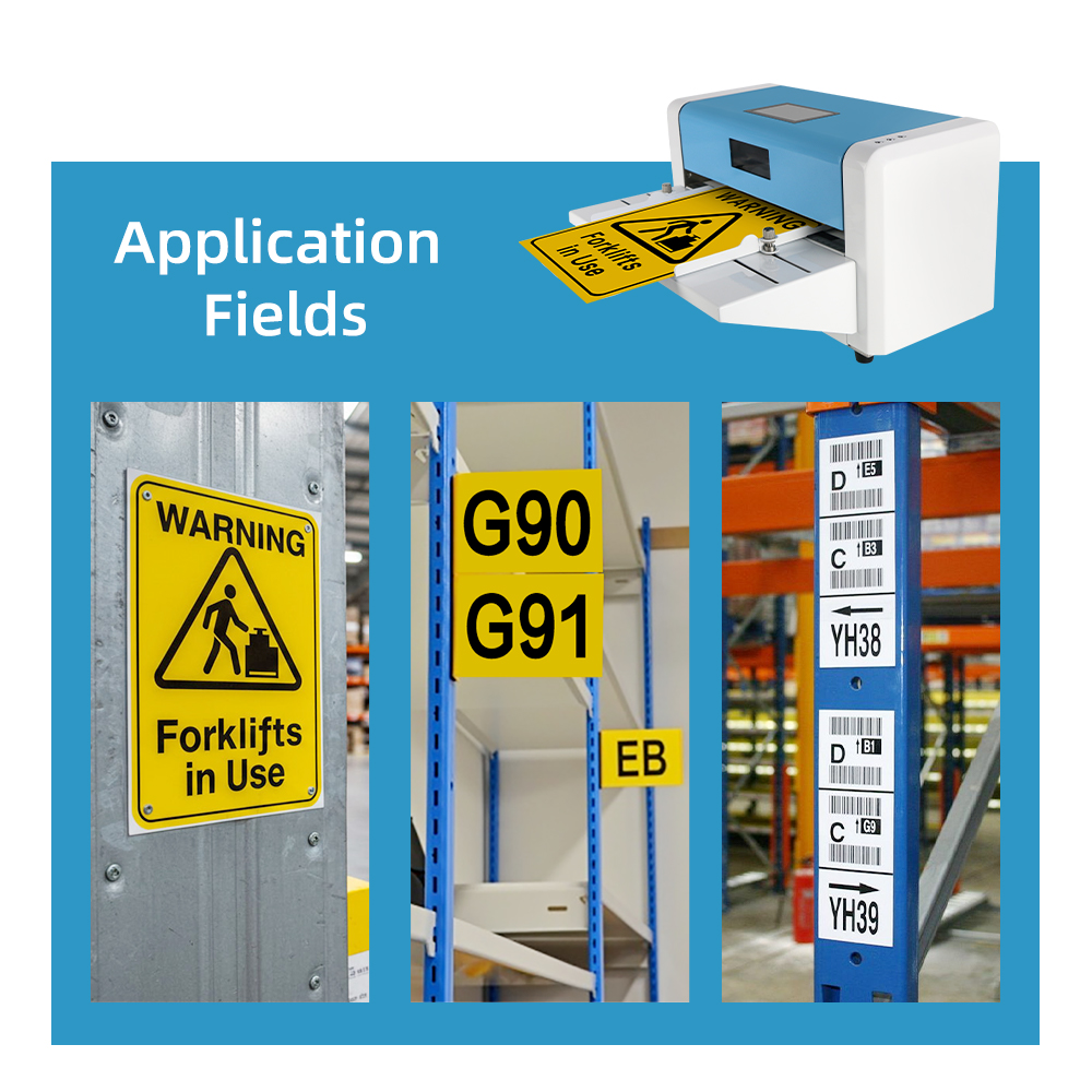 Industrial Wide Format Label &amp; Sign Printer MS-T570 | 320mm Media Width, Supports RFID Ribbon