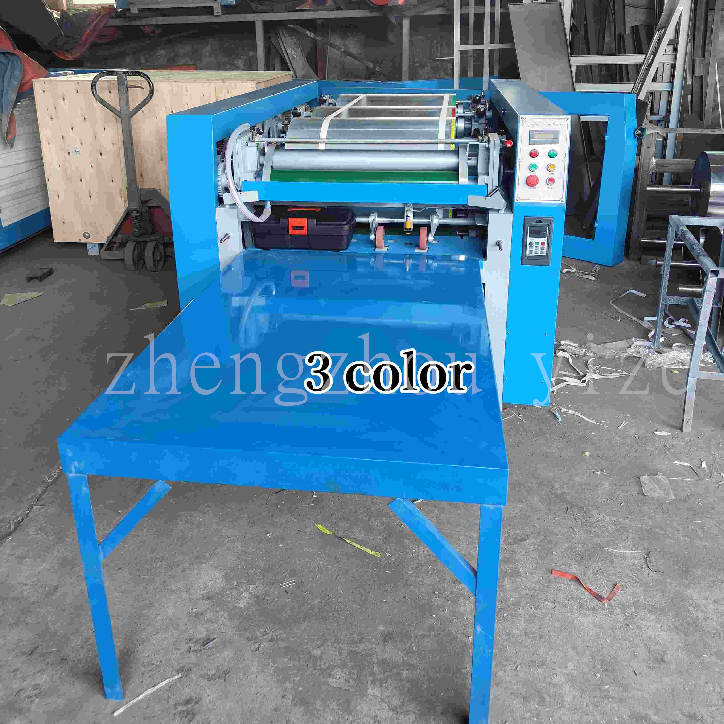 Flexographic Printers 1/2/3/4/5/6/8 Color Non Won Paper Box Bag Printing Machine Inline Flexo Printing Machine