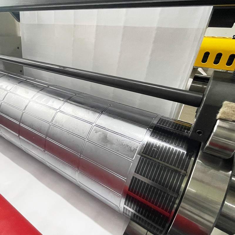 Automatic Roll-To-Roll Die-Cutter Machine for Hot Stamping Label Paper Labels Rotary Die Cutting and Slitting Machine