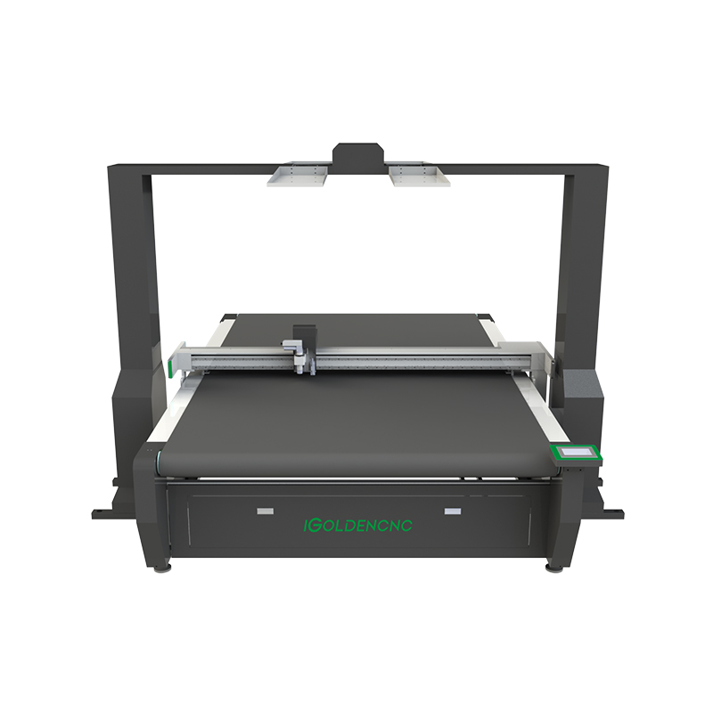 CCD Camera Flatbed Plotter Cutter Oscillating Blade Cutting Machine