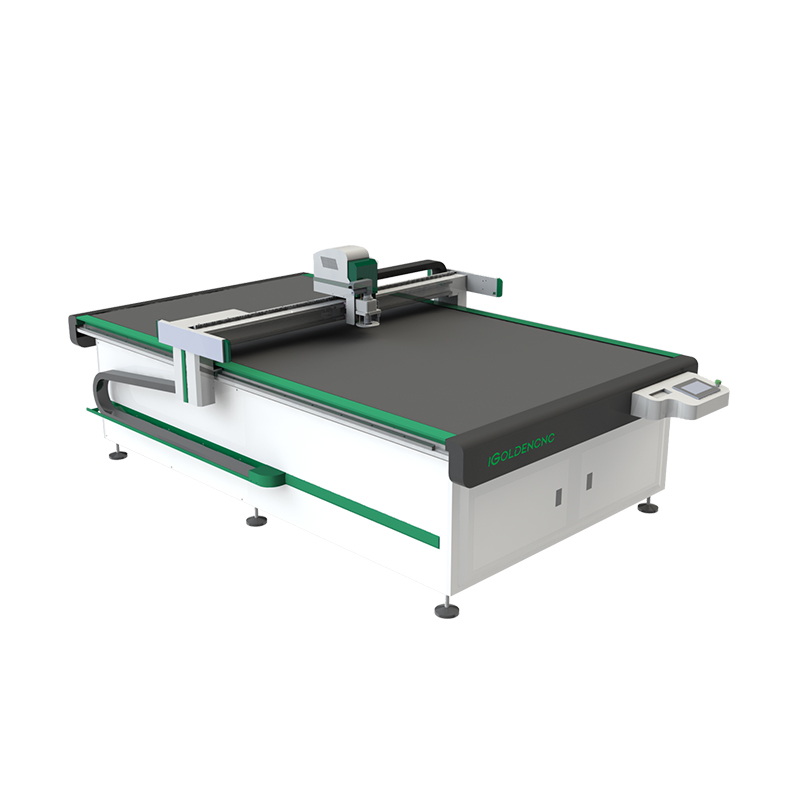 CCD Camera Flatbed Plotter Cutter Oscillating Blade Cutting Machine