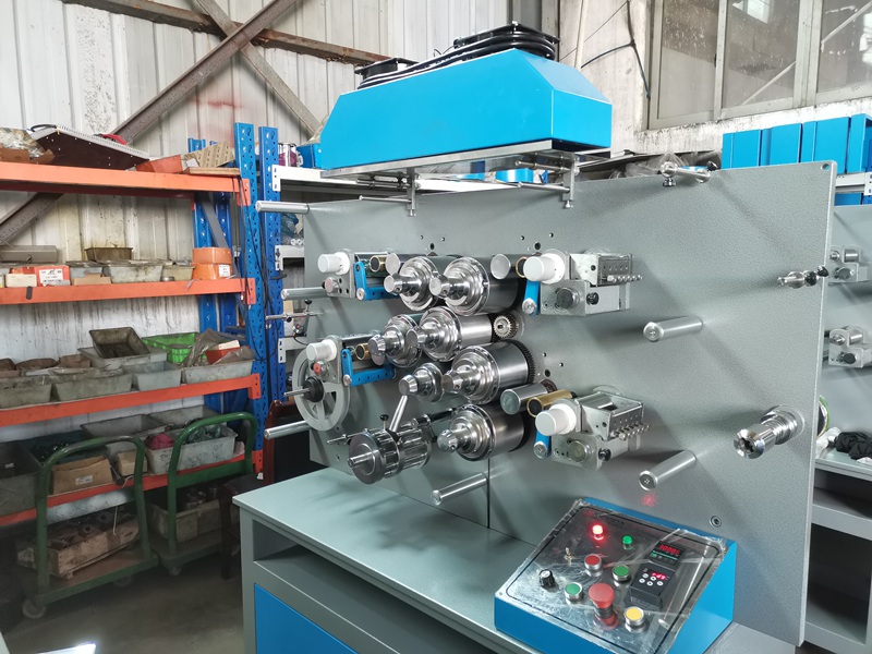 3+1 Colors Double Side 150 Rotate/Min Fully Rotary Printing Machine for Paper, Narrow Fabric Label