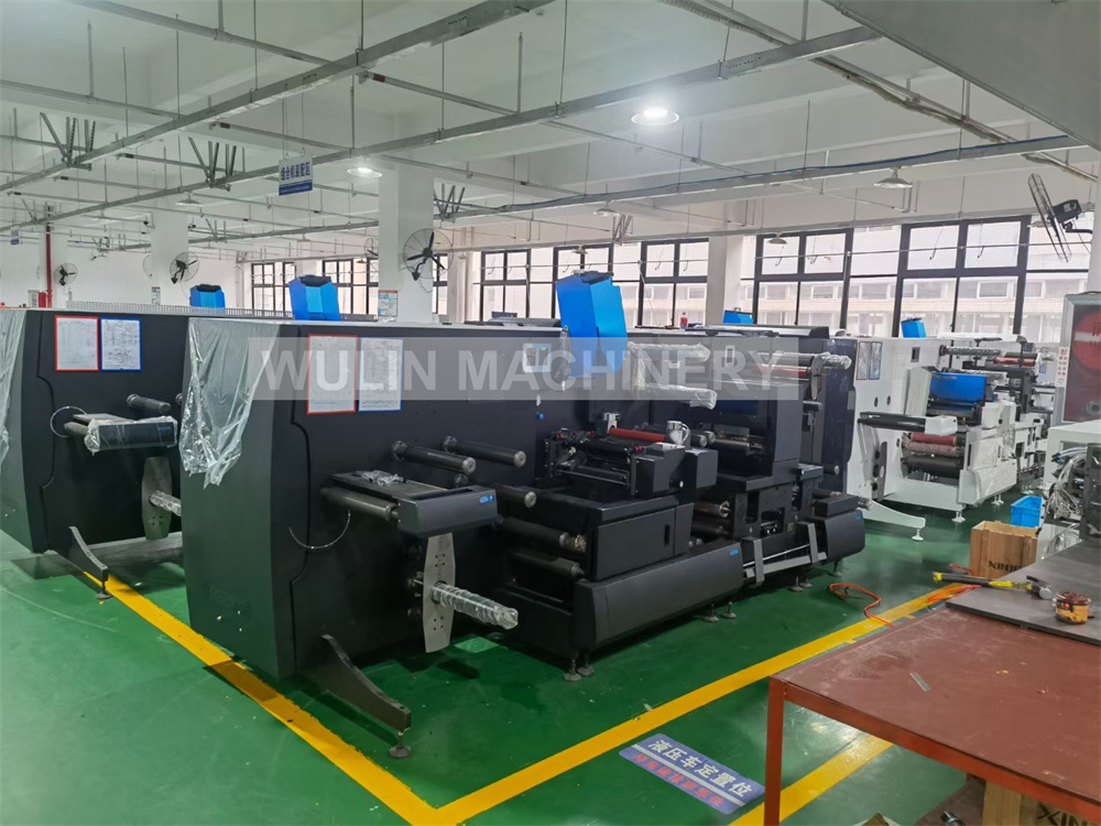 Narrow Web Single Color Flexo Printing and Semi Rotary Automatic Die Cutting Machine