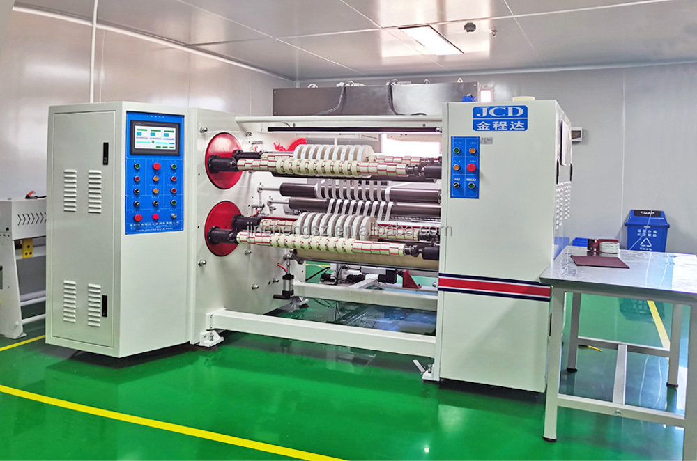 Four Shafts Automatic Slitting and Rewinding Machine For TUP Film, PET and Paper