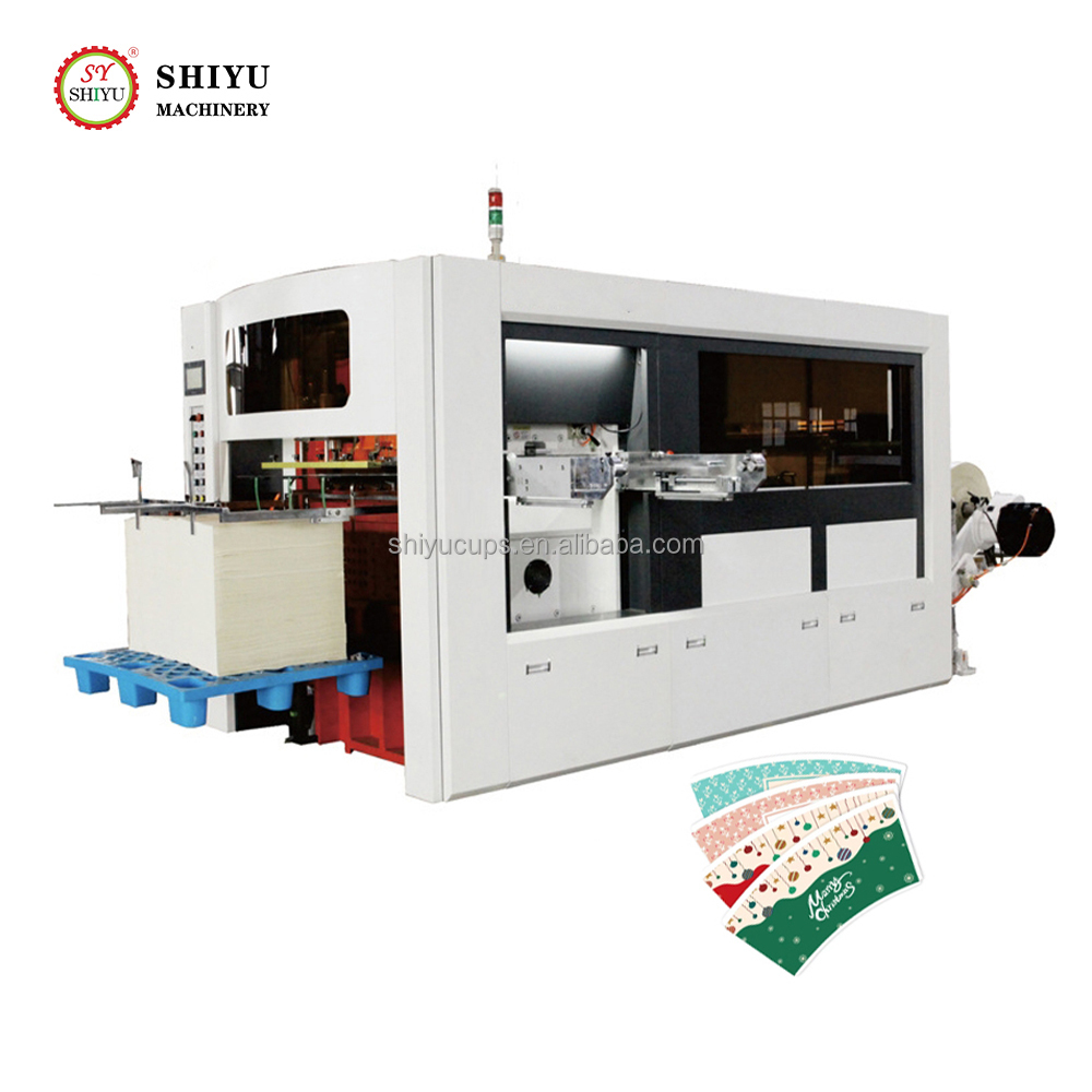 Paper cup die cutting machine