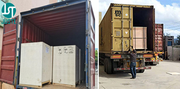 silk screen machine Loading To Containers