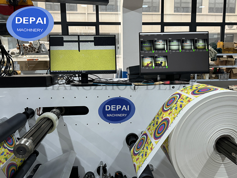 Narrow Web Horizontal Flexographic Label Flexographic Film Letterpress Printing Paper Roll-to-Roll Machine