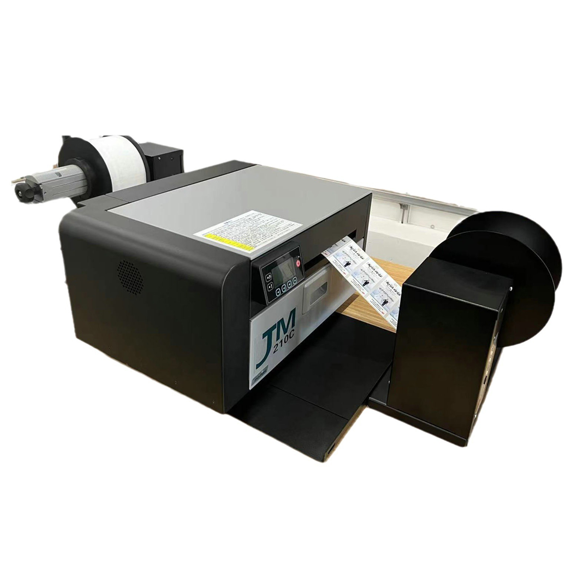 CMYK Labels Color Printer Roll to Roll Digital Printing Machine Equipment Rotary Self Adhesive Paper Stickers Inkjet Printer