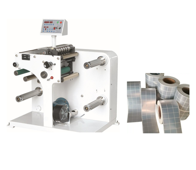 Adhesive Paper Label Roll Slitting and Rewinding Machine with Siemens PLC Engine Core Component