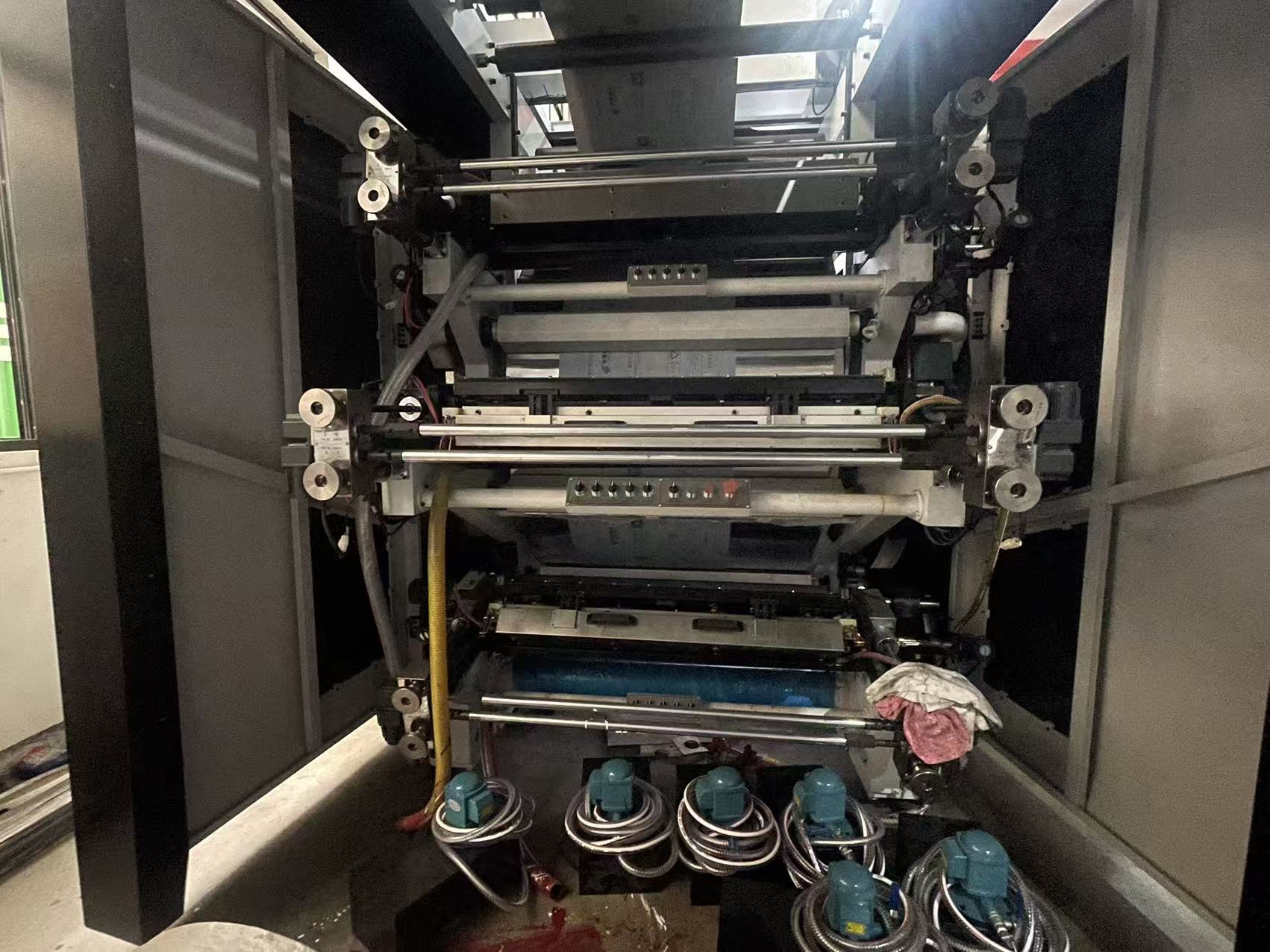 Automatically Operated 8 Color Ci Flexo Printing Machine