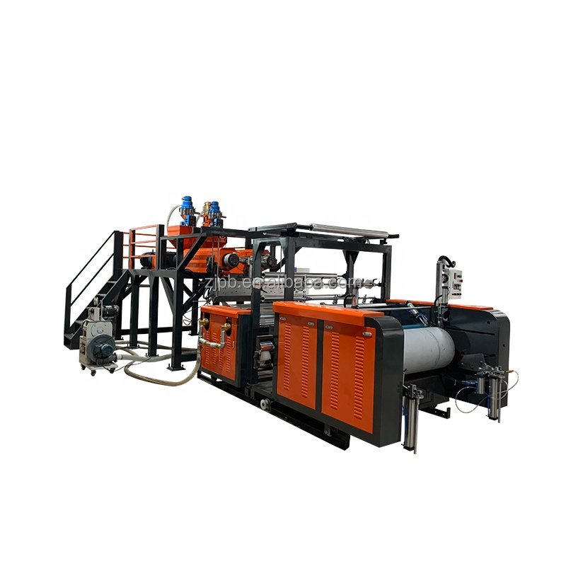 Automatic Aluminium Foil Thermal Paper Stretch Film Cling Film Jumbo Roll Rewinder Slitting Rewinding Machine