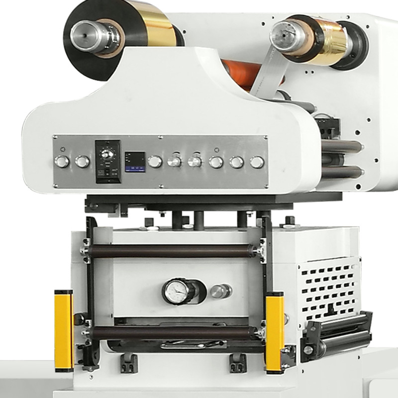 Optional: flat bed hot foil stamping unit