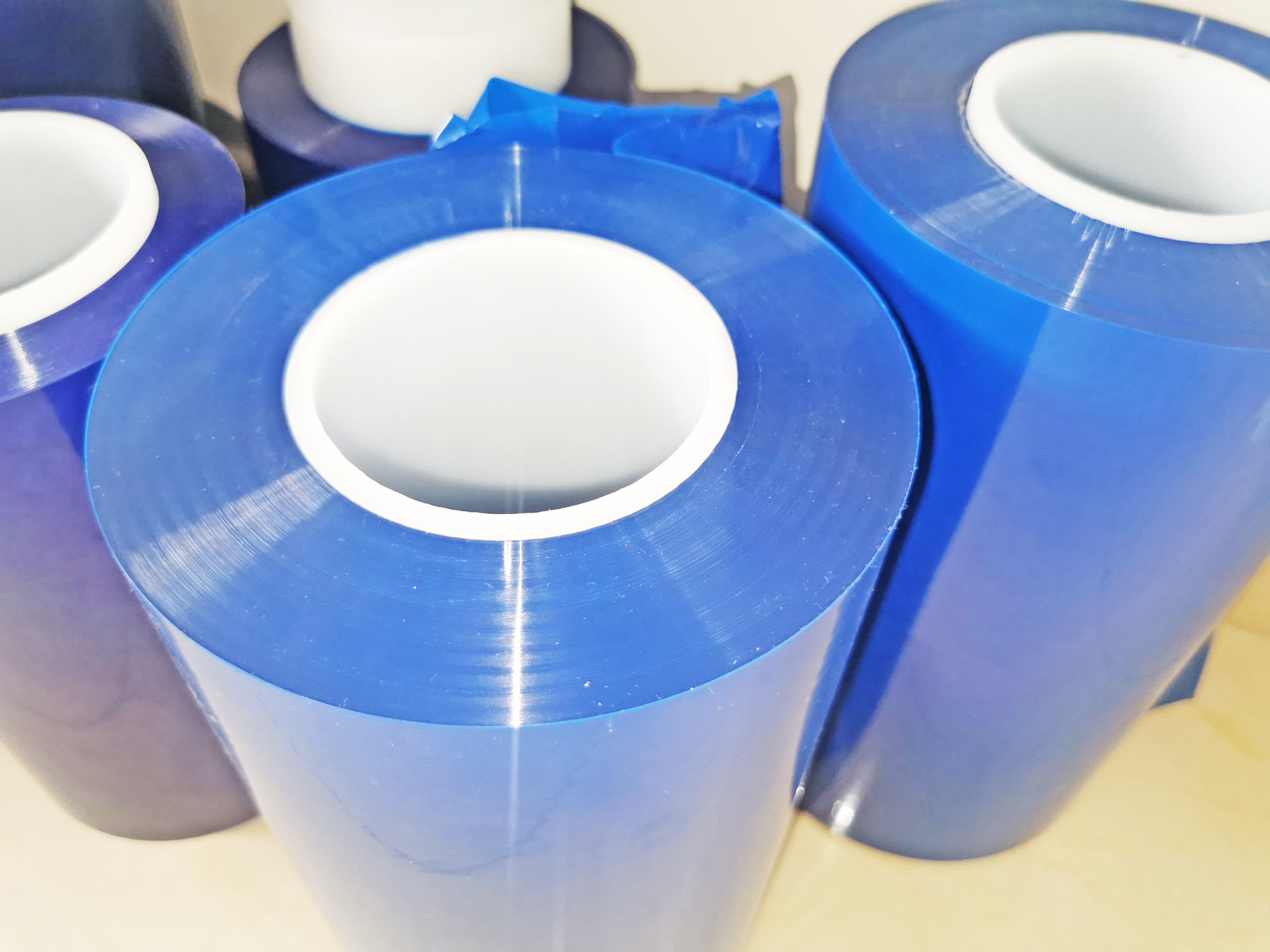 Industrial slitting process detail