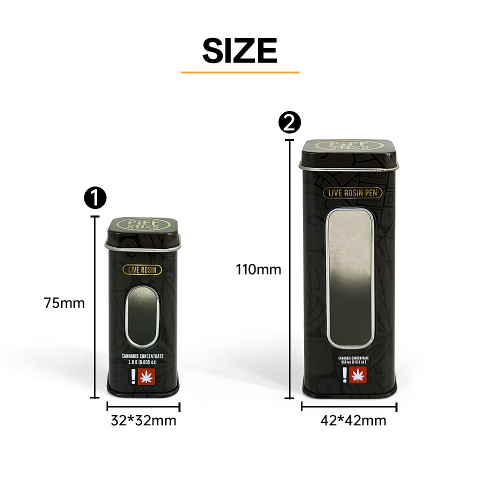 Portable Mini Multi-Functional Delicate Metal Storage Tank for Chocolate/Candy/Snack
