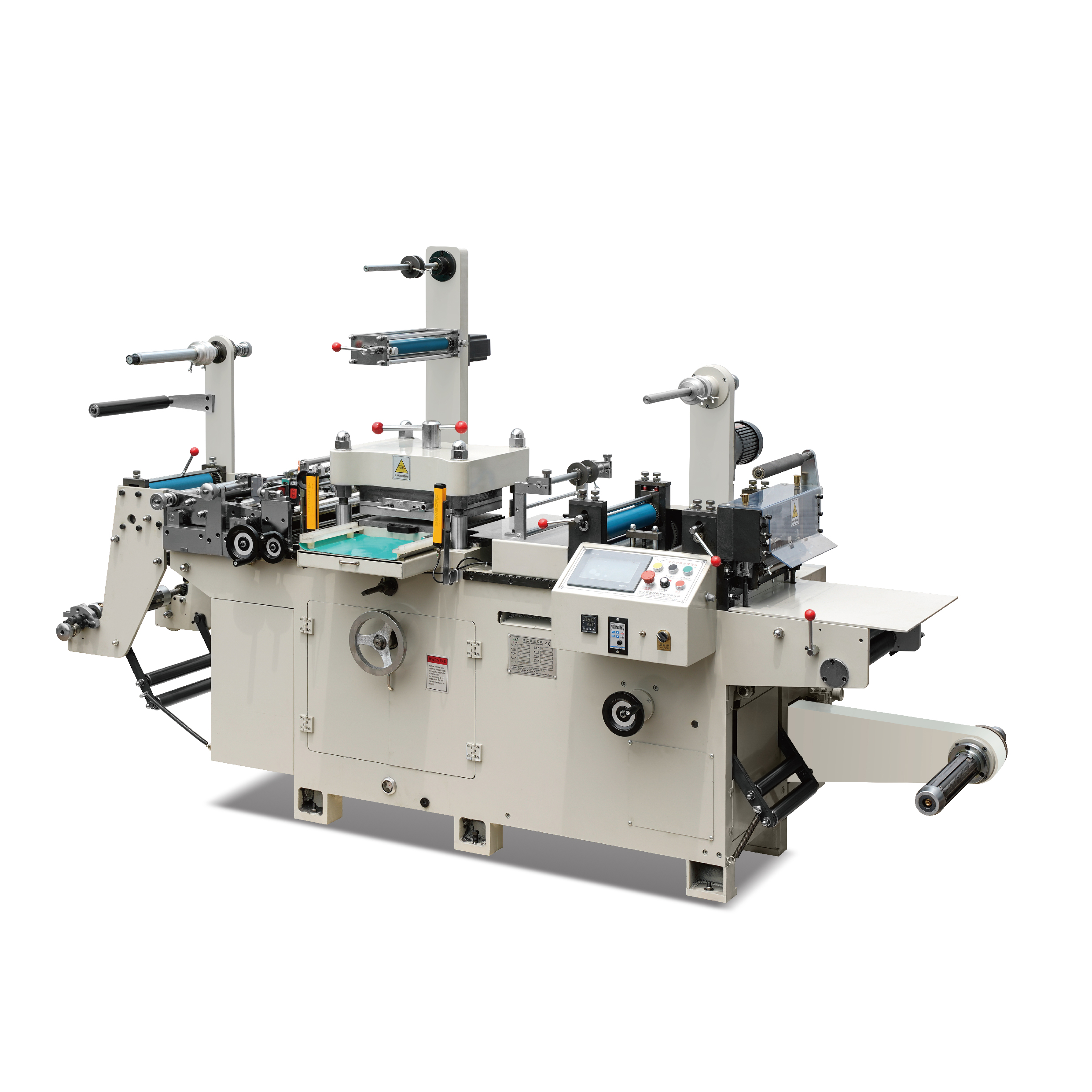 Multifunction Automatic High Speed Electric Paper Roll Rotary Flatbed Die Cutting and Embossing Machine With High Precision