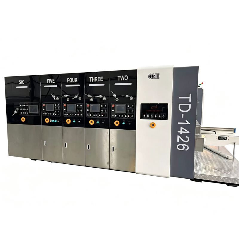 Corrugated Cardboard Box Equipment, High-speed Water-based Ink Printer, Flexographic Printing Machine