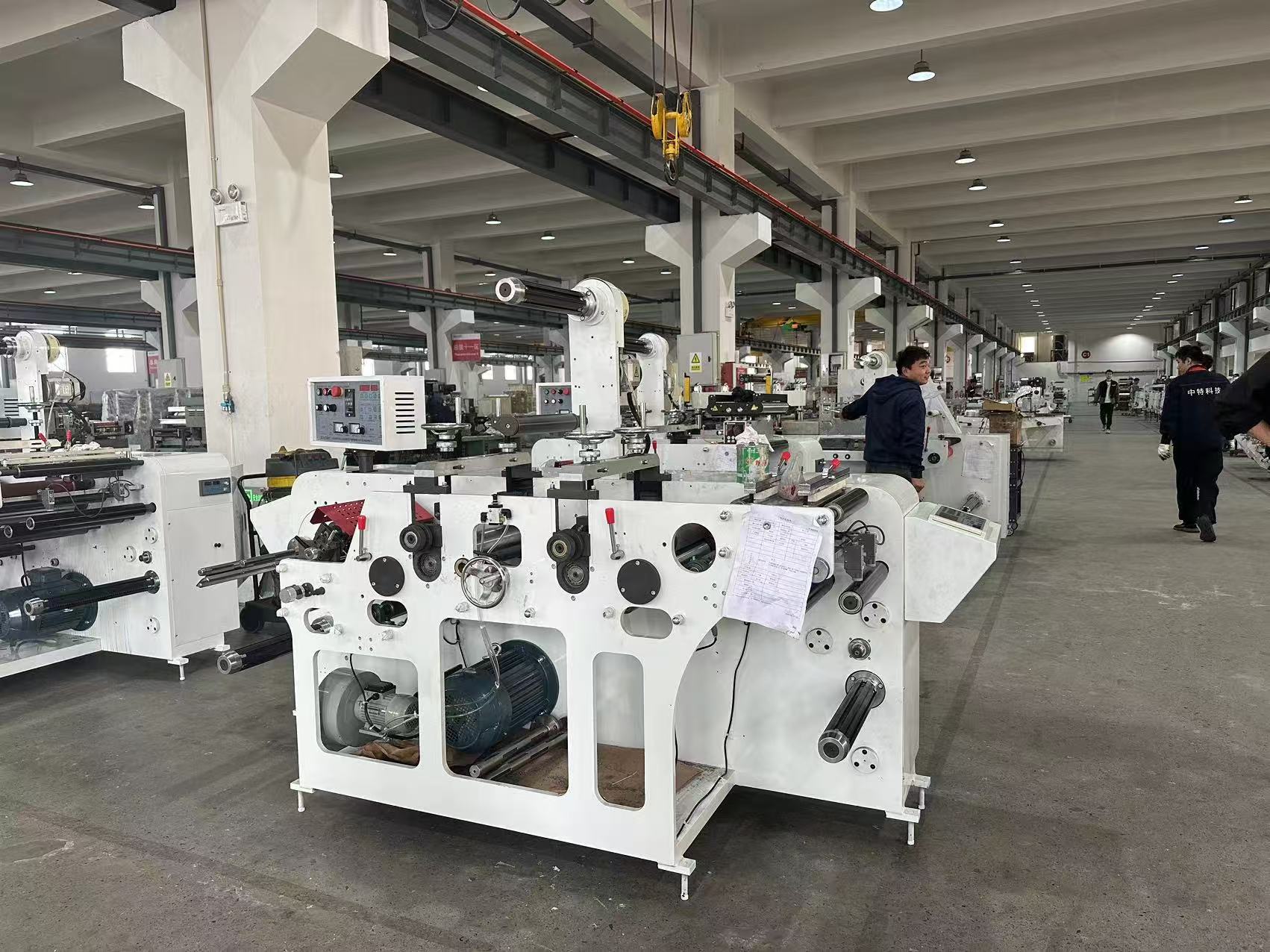 ZONTEN FQ330R Rotary Die Cutting Slitting Machine Support Hot Stamping Lamination Punching with Turret Rewinding China