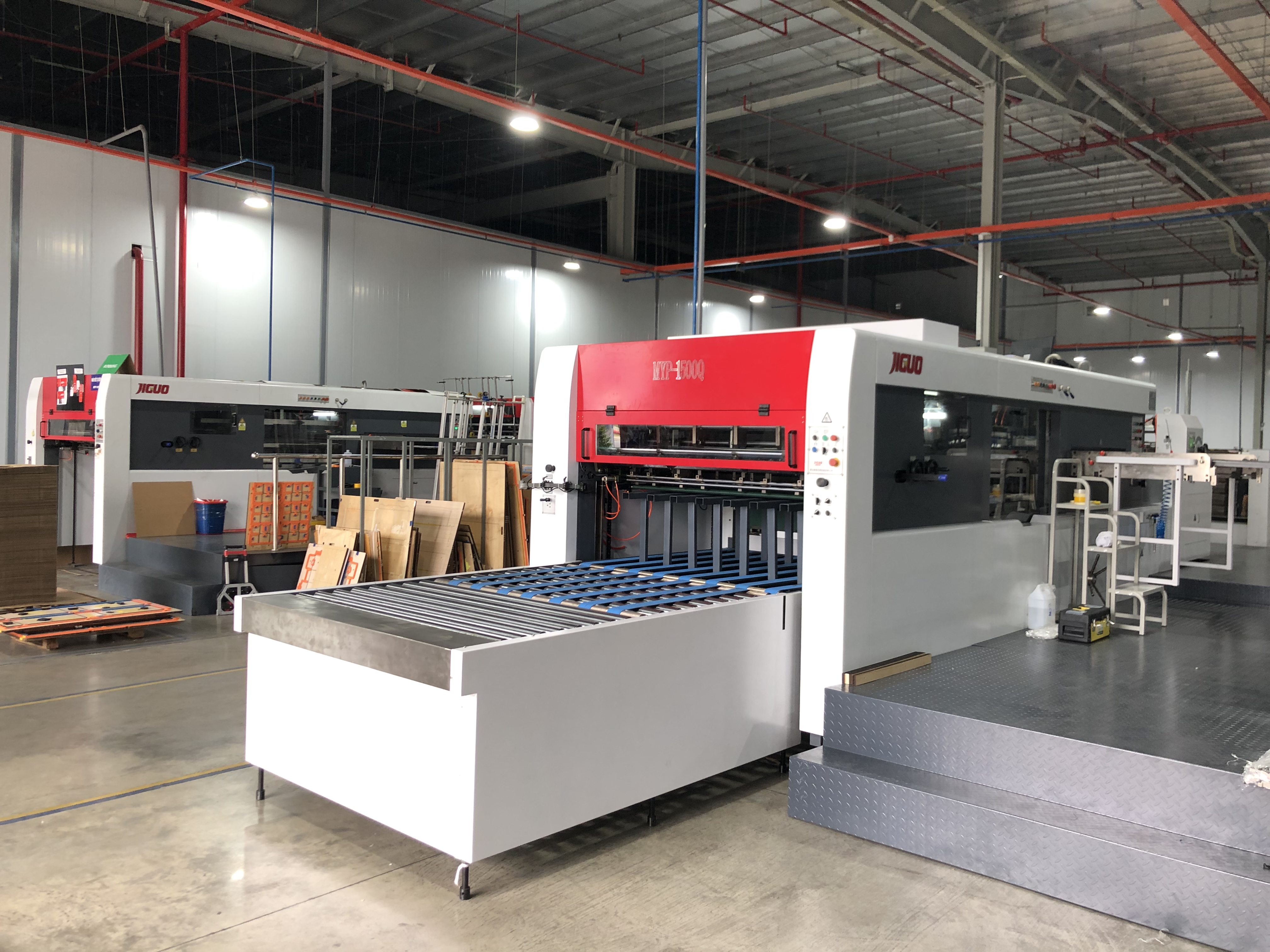 Ce Die Cutting Machine MYP-1500Q Automatic Label Flatbed Die Cutting Machine Paper Die Cut Knife Machine