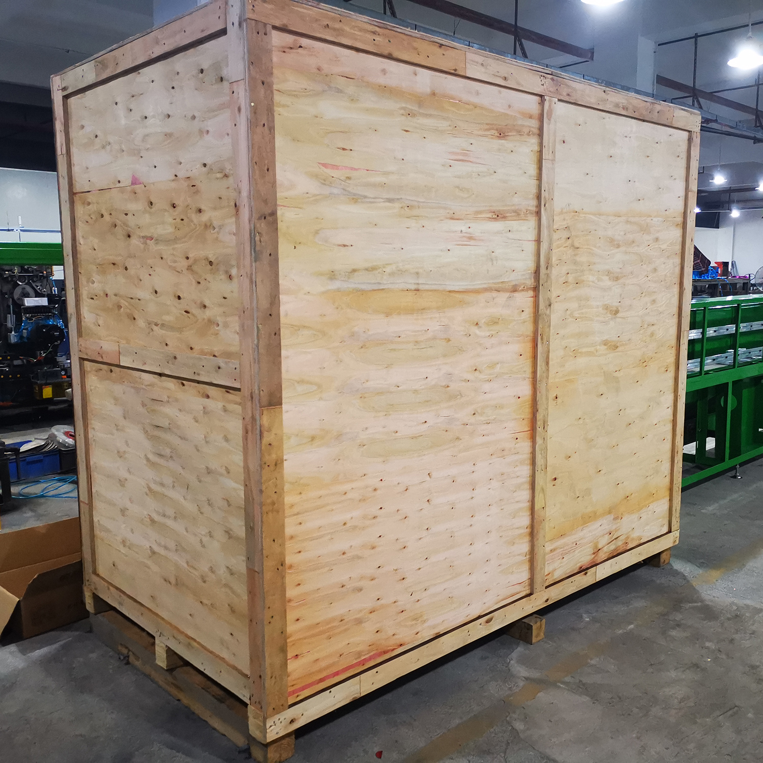 Machine packing process 1