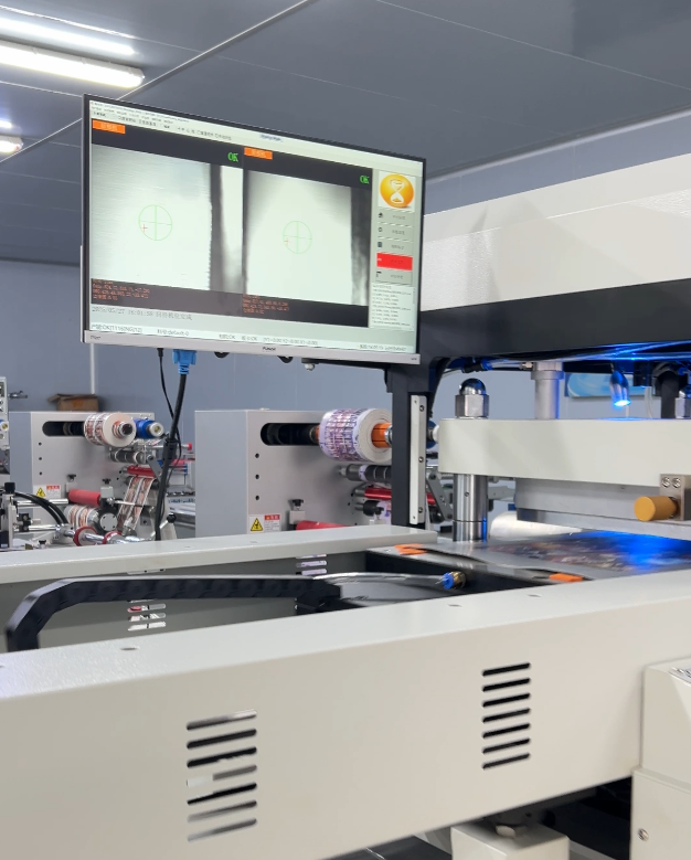 High Precision &plusmn;0.02mm Automatic CCD Vision Alignment Die Cutter For Multi-shape Recognition In Electronic &amp; Medical Industry
