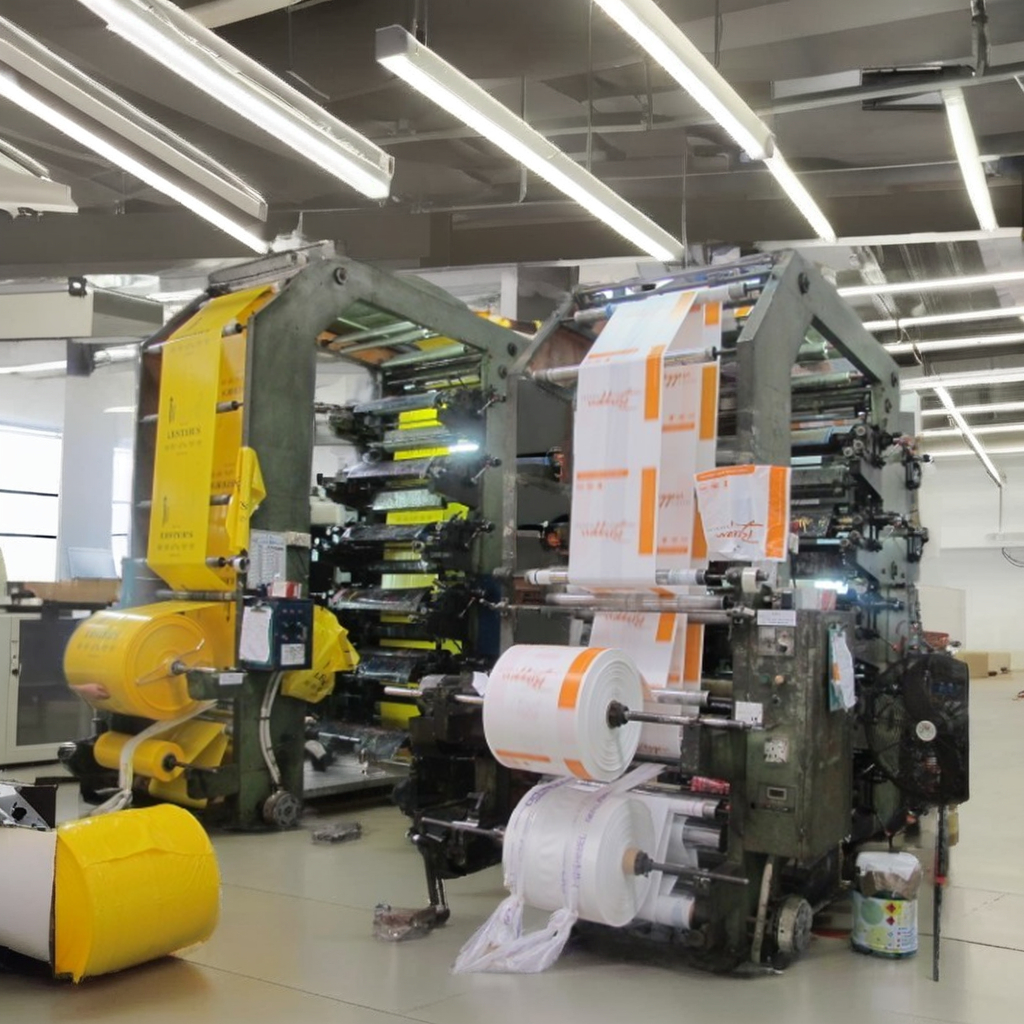 CE Certified Automatic Flexo 6-Colour Plastic Film Roll Printing Machine New Condition Letterpress Inkjet Printer at Low Price