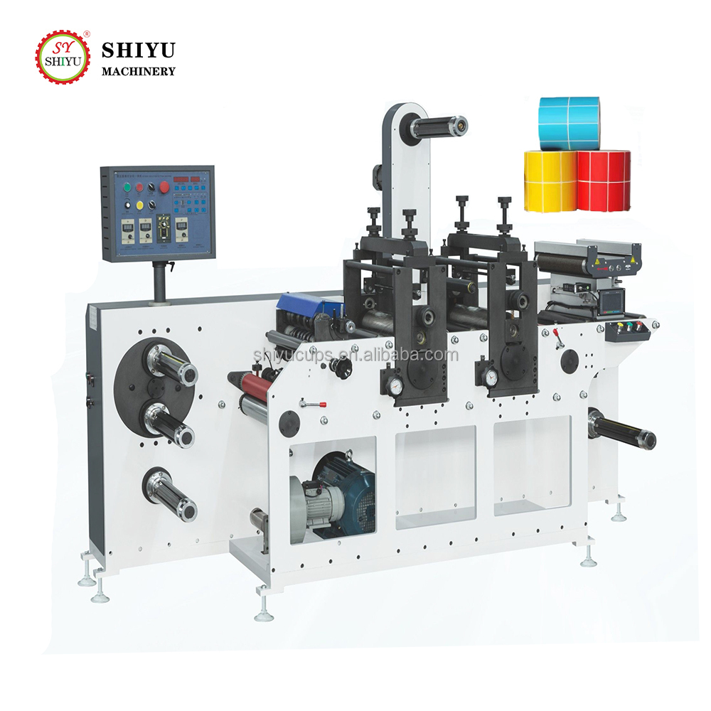 Die cutting slitting machine