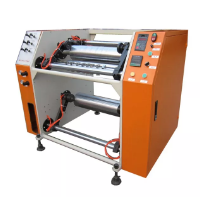High Speed Automatic PE Stretch Film Cling Film Rewinding Slitting Machine