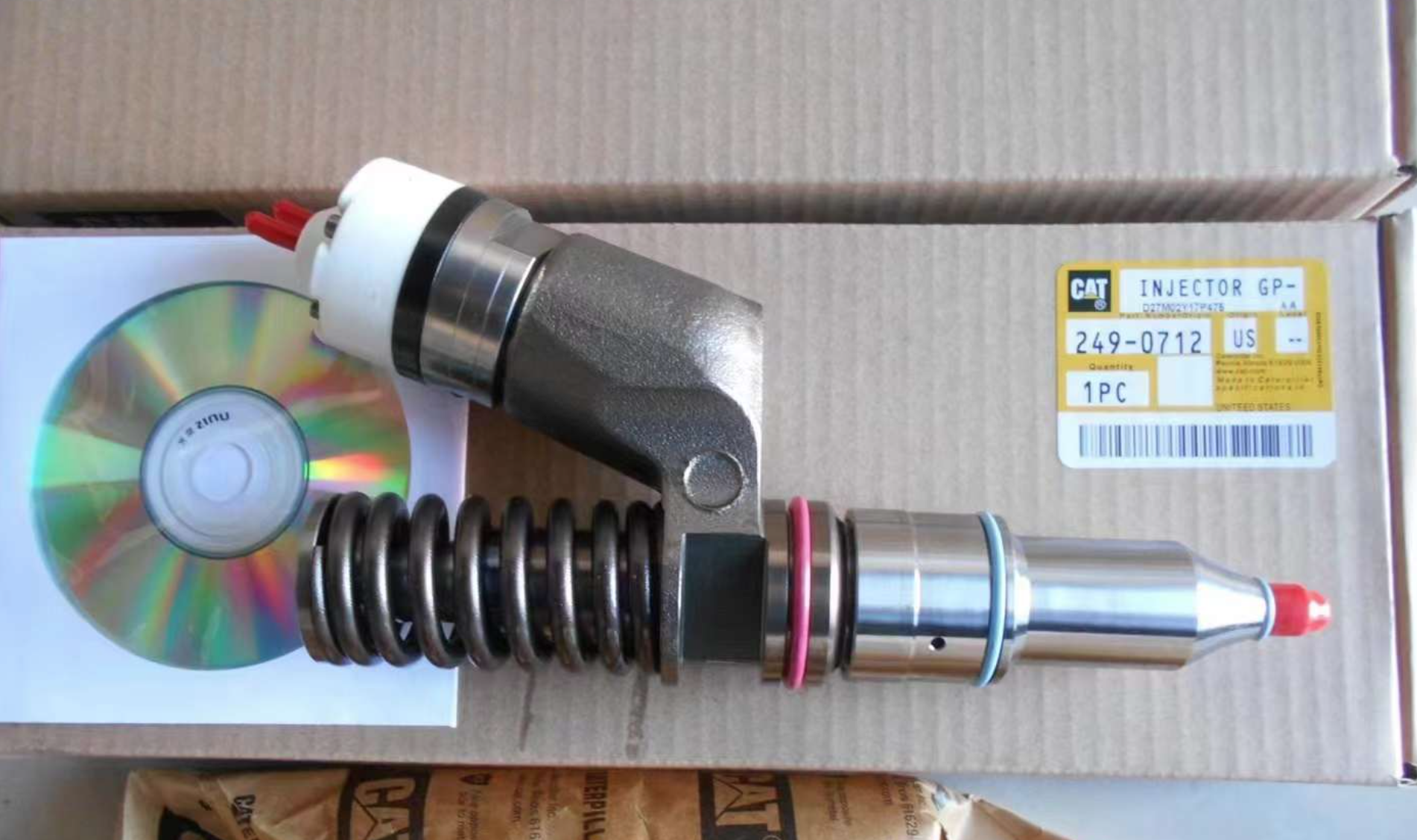 High-quality new fuel system component - diesel injector 249-0712 for diesel engine 2490712