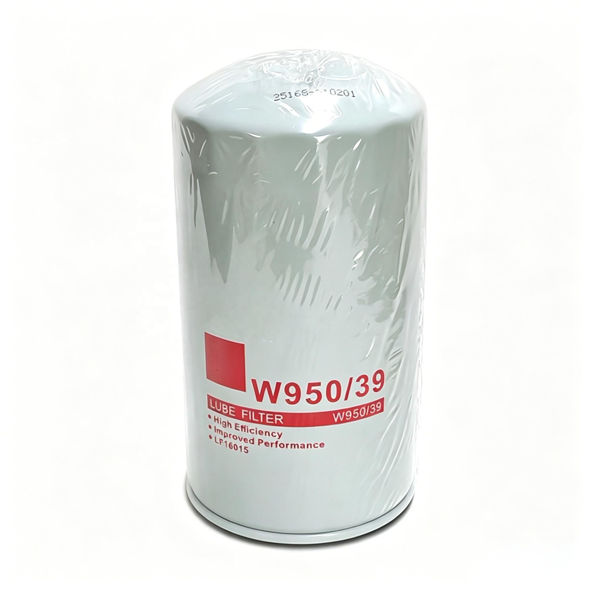 New JIAYI High Quality Diesel W950/39 Oil Filter for Heavy-Duty Truck Construction Machinery Part Numbers LF3349 P558615 SO3421
