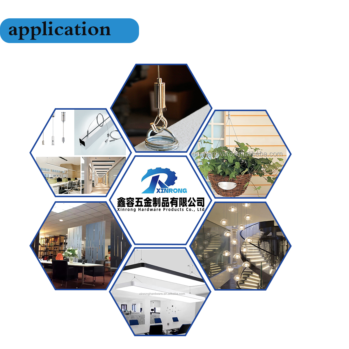 TRACK LIGHTING SUSPENSION SYSTEM COMPONENTS - STEEL CABLE WITH CEILING COUPLER for CEILING MOUNT